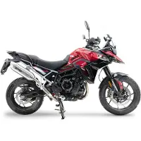 Gpr Exclusive Furore-x Acciaio Inox Triumph Tiger 900 Gt/pro/rally 24-25 Homologert Slip On Lyddemper