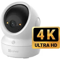 Ezviz H6c G1 4K, IP-sikkerhetskamera, Innendørs, Ledning & Trådløs, 1,9 dBi, CE / UL / WEEE / REACH / RoHS, Tak/vegg/skrivebord