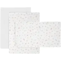 cambrass Plumeti 100x165x1 Cm Barnesenglaken 3 Enheter