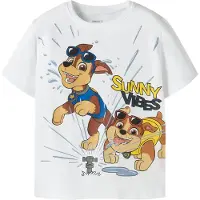 Name it T-skjorte - NmmMacas - Paw Patrol - Bright White - - 4 år (104) - T-skjorte