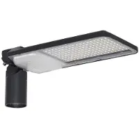 V-TAC LED gatearmatur URBAN AREA E 100W 11000lm 3000K 830 IP65 grå 4099854361906
