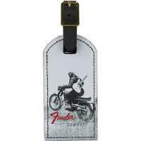 Fender Vintage Luggage Tag Motorcycle