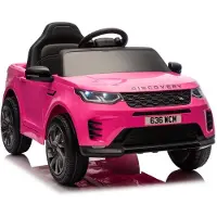 LPR kjøretøy på batteri Land Rover Discovery DLS-K06 rosa