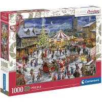 Clementoni HQC puslespill 1000 stk. The Christmas Fair
