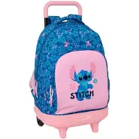 Safta Compact Extraible Stitch Lio 33l Ryggsekk Med Hjul