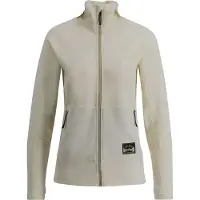 Lundhags Tived Merino Full Zip W, mellomlag, svart, hvit