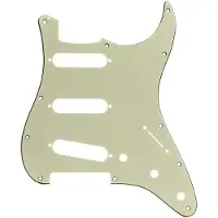 Fender Moderne Stratocaster Plekterbrett med 11 Hull S/S/S Mintgrønt 