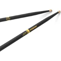 Pro Mark Rebound 5B ActiveGrip Hickory Drumsticks Wood Tip