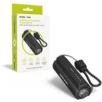 Mobile Origin 5000mAh Compact PowerBank PB7 with Flashlight and USB-C Cable - 5000 mAh