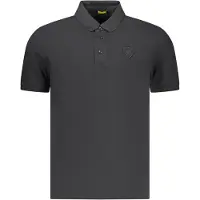 Blauer for man. 26SBLUT02298 Polo shirt Albans black (M), Casual, Cotton, Short sleeve