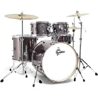 Gretsch drums Gretsch Energy 22" Drum Kit w/ Hardware & Paiste 101 Set Grey Steel