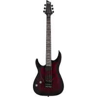 Schecter Omen Elite-6 FR Left Handed Black Cherry Burst