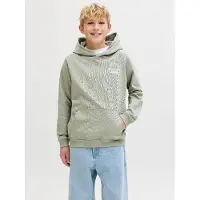Jack & Jones Hettegenser - JorNorrebro - Sjøgress - - 14 år (164) - Hettegenser