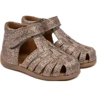 Pom pom Sandaler - Forretter Borrelås Flette - Multi Glitter - - 20 - Sandals