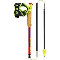 LEKI staver KIJE TRL ULTRATRAIL FX.ONE SL rød-violett-neon-gul 120