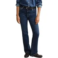 Gant for woman. 4100307 Blue flared slim fit jeans (30), Casual, Cotton, Denim