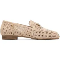 Carmela for woman. 16313703-BEIGE Moccasins 163137 beige (41), Flat, 1 to 3 cm, None, Casual, Synthetic
