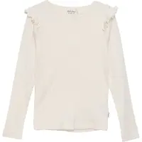 Minymo Genser - Rib - Frøperle - - 2 år (92) - Genser