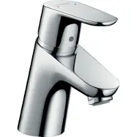 Hansgrohe Focus håndvaskarmatur 70 med push-open bundventil