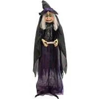 Europalms Halloween-figur Heks Marie, animert, 180 cm (83316166)