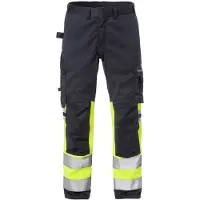 Fristads Bukse stretch Flamestat 2162 ATHF klasse 1 Varselgul/marineblå C60