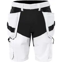 Fristads Shorts maler 2762 LWS Hvit/svart C58