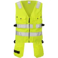 Fristads Vest 5003 PLU, klasse 2 Varselgul XS