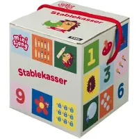 Dr Stablekasser - Børste - 10 Stablekasser - - OneSize - Stableleker
