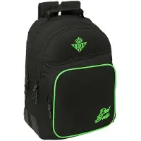 Safta Double Real Betis Balompie 20l 32x15x42 Cm Ryggsekk