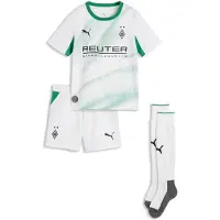 Puma Borussia Mönchengladbach 26/27 Home Mini Kit Kids, Shop, White/Archive Green, 4-5Y