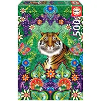 Educa Bengaltiger-puslespill 500 Stykker