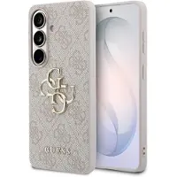 GUESS Samsung Galaxy S26 4G Big Metal Logo Hybrid-deksel - Rosa