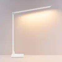 Molto Luce LED-skrivebordslampe FLOYD ACCU, hvit, 55 cm, CCT, dimbar