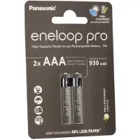 Panasonic Bk-4hcde/2be 930mah Oppladbart Batteri 2 Enheter
