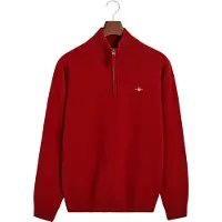 Gant Superfine Lambswool Genser Med Halv Glidelås