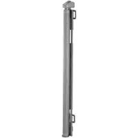 Vevor Uttrekkbar Barnegrind, Forlenges til 1450 mm Bredd, 980 mm Høyde, Med Sikkerhetslås, Enkel å Bruke, Gå Gjennom Uten å Snuble, Netting Hundegrind For Trapper, Ganger, Innendørs/Utendørs, Grå