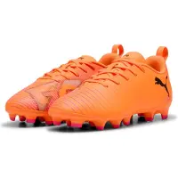 Puma FUTURE 8 PLAY FG/AG Football Boots Youth, Shoes, Heat Fire/Black/Ravish, 32