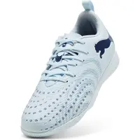 Puma FUTURE 9 PLAY Indoor Football Boots Youth, Shoes, Icy Blue Jewel, 30