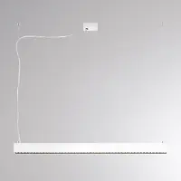 Molto Luce LED-hengelampe PERFORA PROLINE M, hvit, 106 cm, DALI opp/ned
