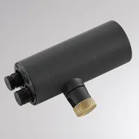 Molto Luce LED-lampehode CHOPA II, antrasitt, CCT, IP65, metall