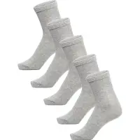 Hummel Sokker - hmlMake My Dag - 5-pack - Grå Melert m. Logo - - 28/31 - Sokker