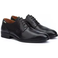 Pikolinos for man. M7J-4187XL Bristol shoes black (49), Leather, Flat, Laces, Casual