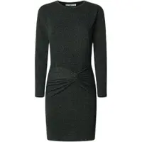 Pepe Jeans for woman. PL9537725 Brais grey dress (S), Casual, Cotton, Long sleeve