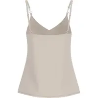 GUESS for woman. W6GH30W1845 Top Caroline Logo Tank white (M), Polyester, Sleeveless / Straps