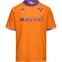 Kappa Ac Fiorentina 26/27 Kombat Fjerde Draktsett Kortarmet T-skjorte