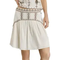 Pepe Jeans for woman. PL9011941 Denvery skirt white (M), Casual, Cotton