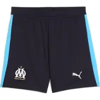 Puma Olympique de Marseille 25/26 Shorts Youth, Clothing, Navy/Luminous Blue, 9-10Y