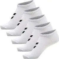 Hummel Ankelsokker - 5-pack - hmlMatch Me - Bright White - - 24/27 - Sokker