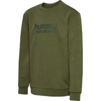 Hummel Collegegenser - hmlJR Base - Winter Moss - - 7-8 år (122-128) - Collegegenser