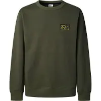 Pepe Jeans for man. PM5800139 Sweatshirt Soren olive green (XL), Casual, Cotton